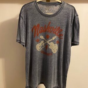 Lucky Brand Nashville Guitars T-shirt